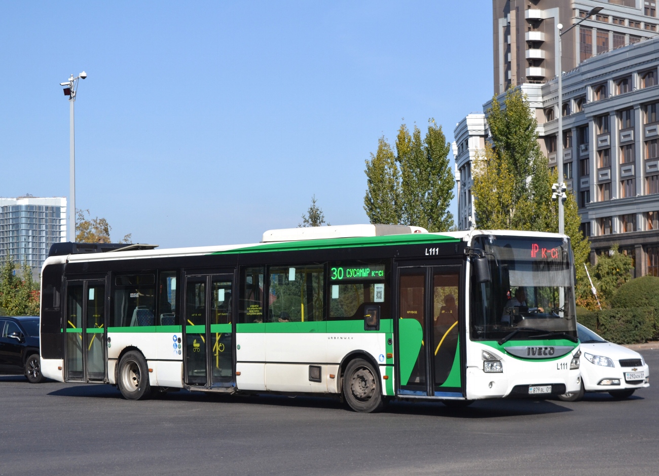 Astana, IVECO Urbanway 12M (SaryarkaAvtoProm) Nr. L111