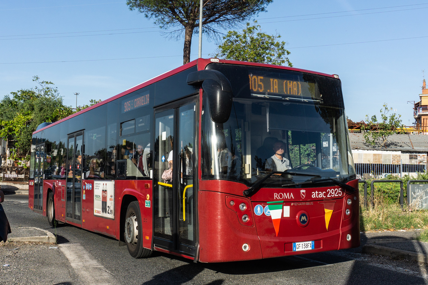 Itálie, Menarinibus Citymood 12 č. 2925