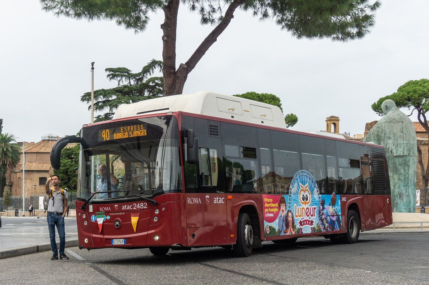 Италия, Menarinibus Citymood 12 CNG № 2482