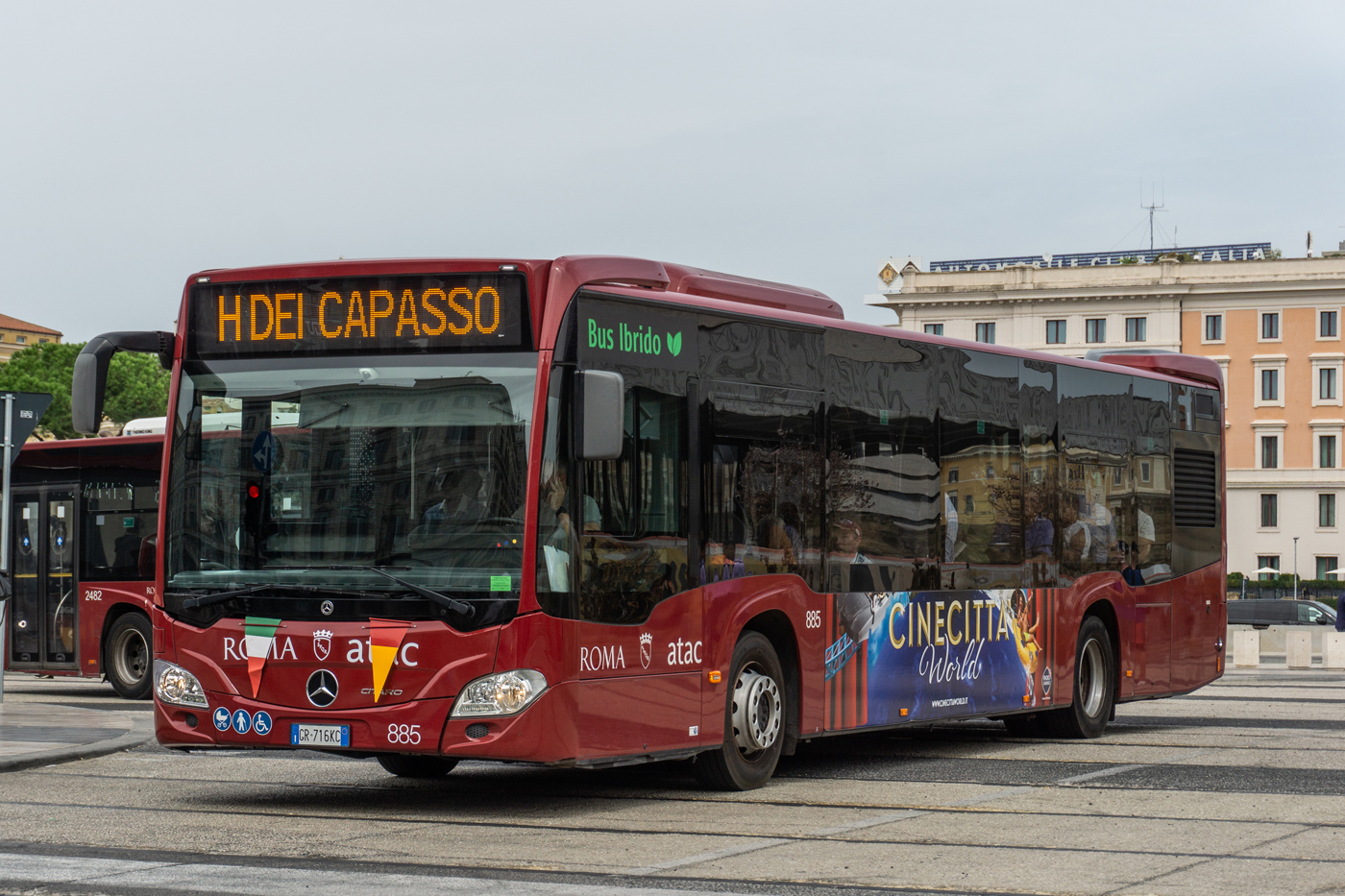 Италия, Mercedes-Benz Citaro C2 hybrid № 885