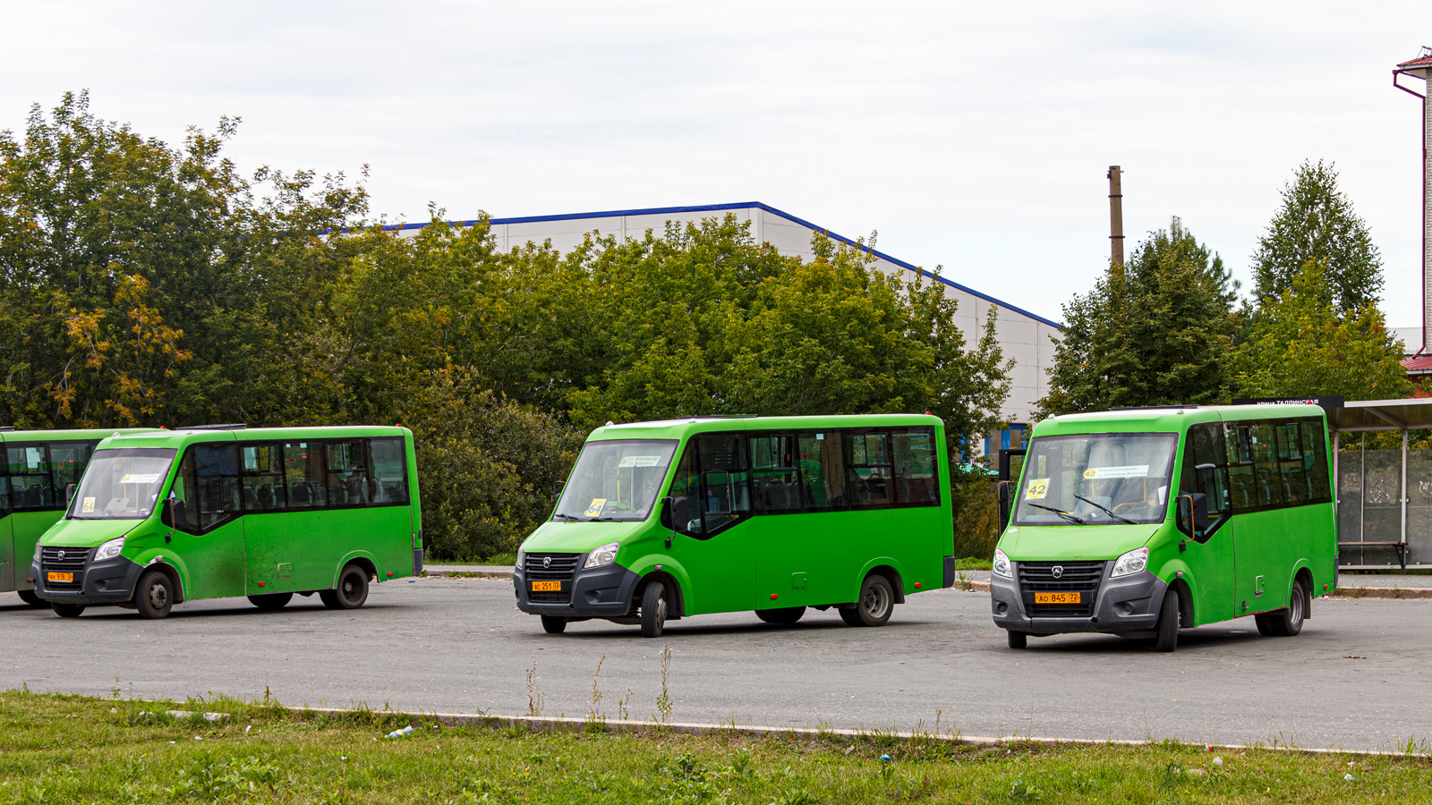 Тюменская область, ГАЗ-A64R45 Next № АН 978 72; Тюменская область, ГАЗ-A64R45 Next № АС 251 72; Тюменская область, ГАЗ-A64R45 Next № АО 845 72