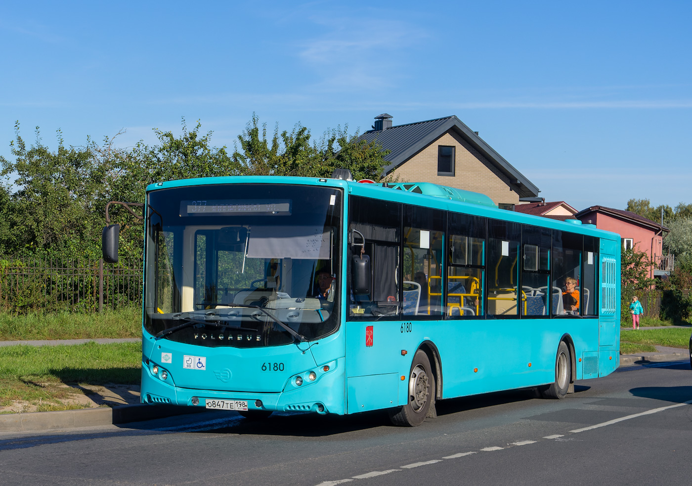 Санкт-Петербург, Volgabus-5270.G2 (LNG) № 6180