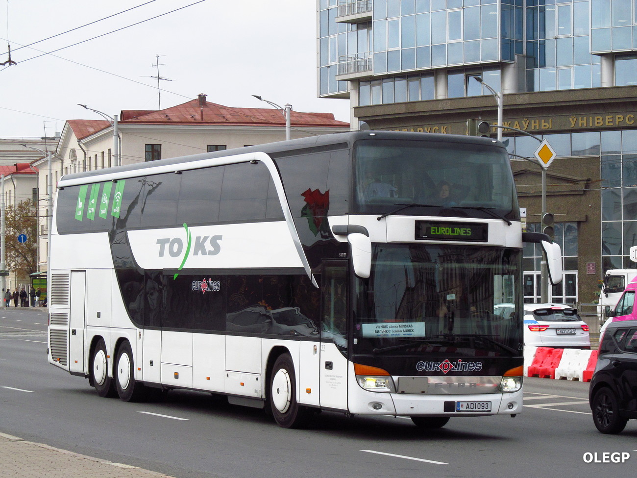 Литва, Setra S431DT № 22