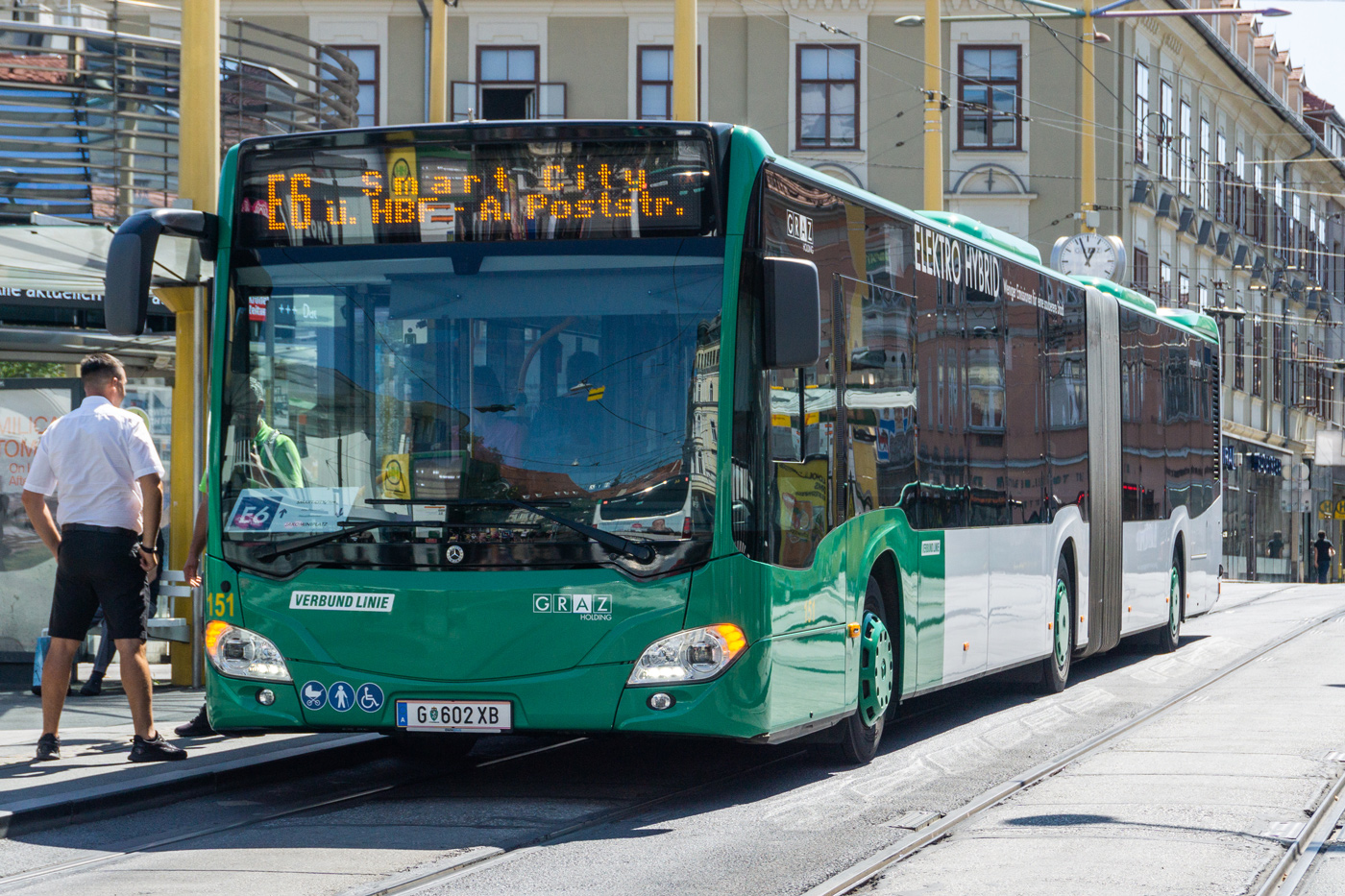 Австрия, Mercedes-Benz Citaro C2 G hybrid № 151