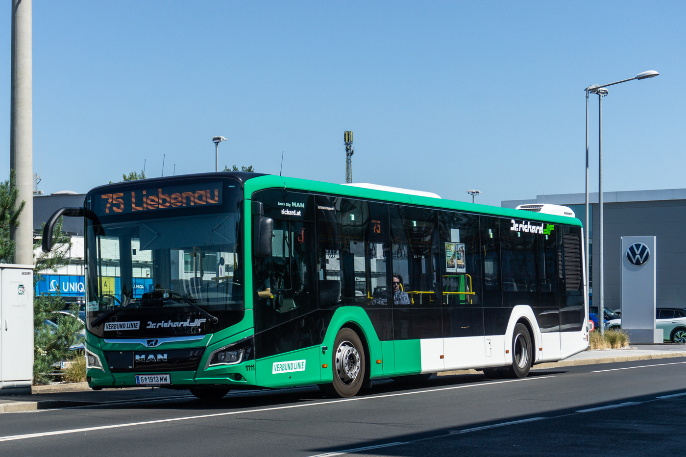 Австрия, MAN 12C Lion's City 12 NL330 № 1111