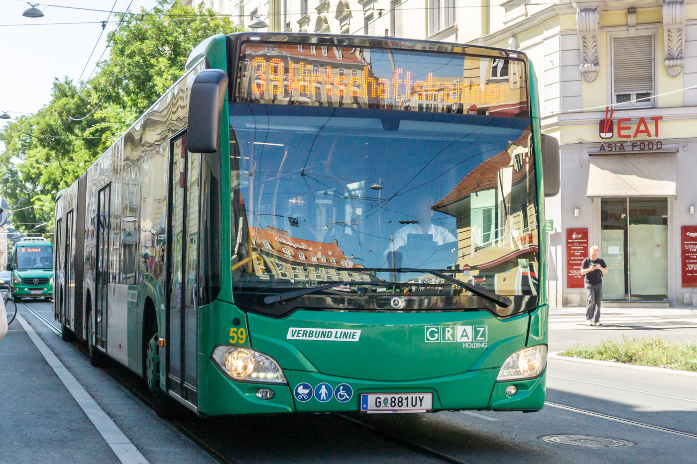 Австрия, Mercedes-Benz Citaro C2 G № 59 Австрия, Mercedes-Benz Citaro C2 G № 59