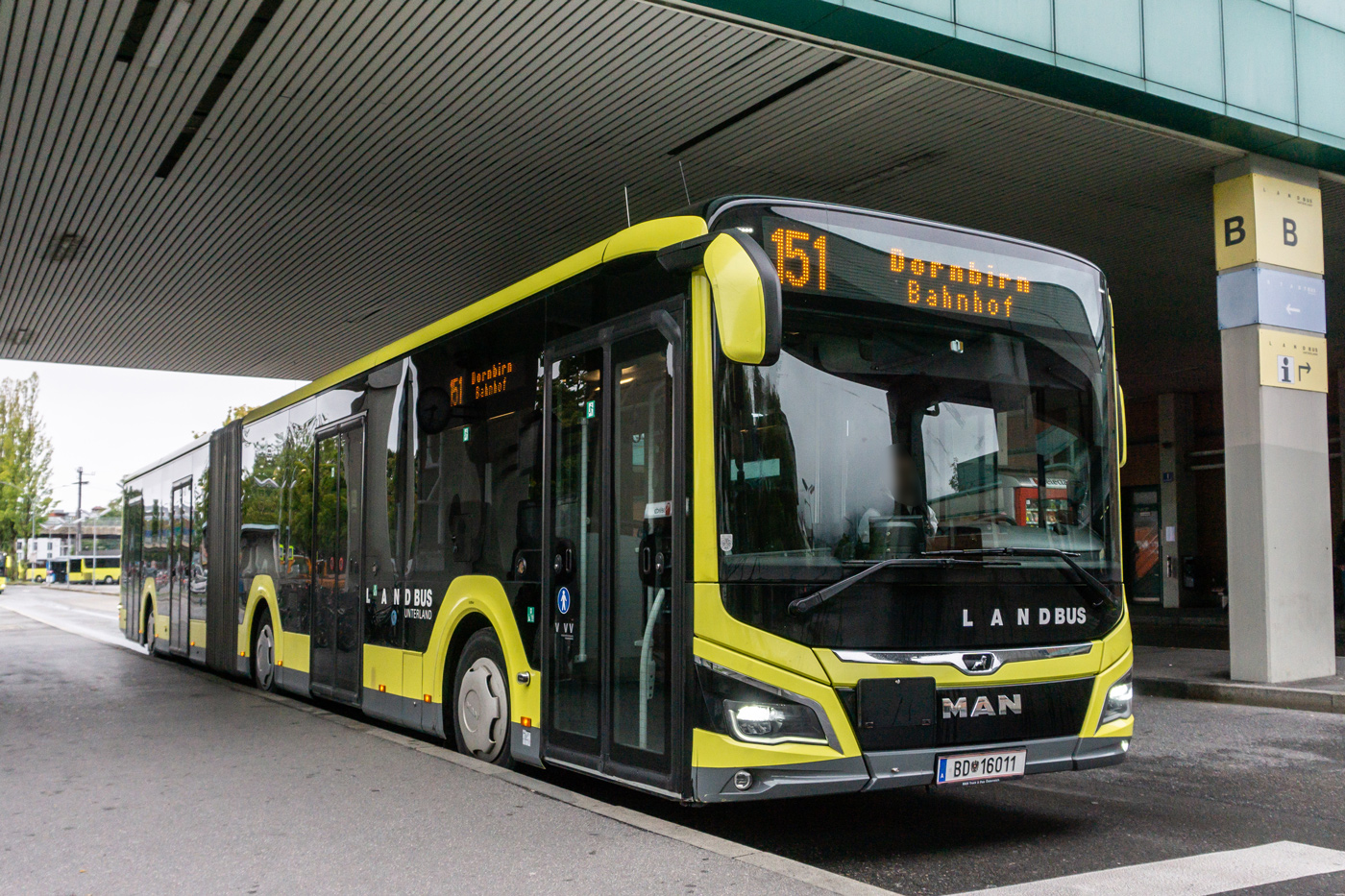 Австрия, MAN 18C Lion's City 18 NG360 EfficientHybrid № BD 16011