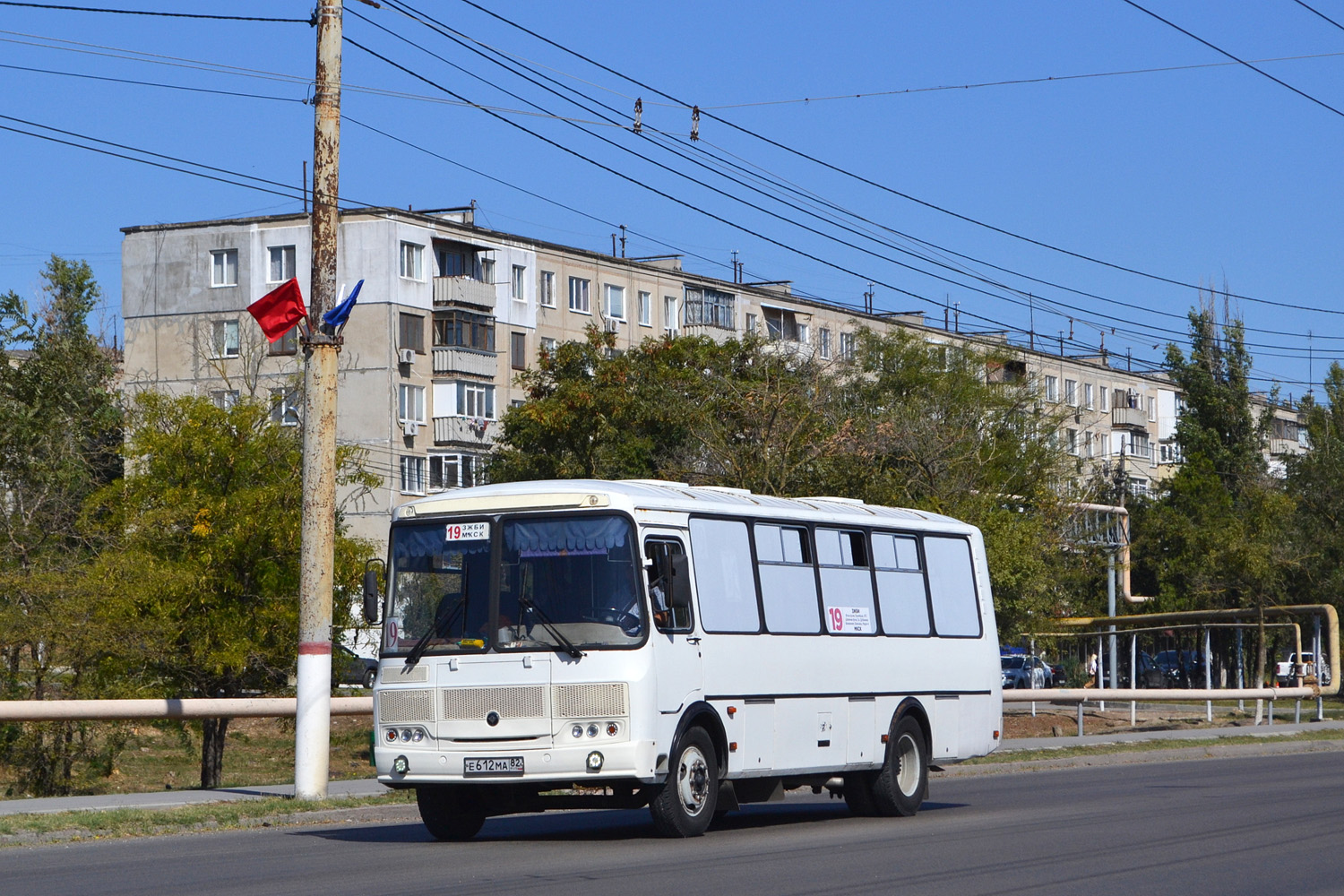 Республика Крым, ПАЗ-4234-05 № Е 612 МА 82