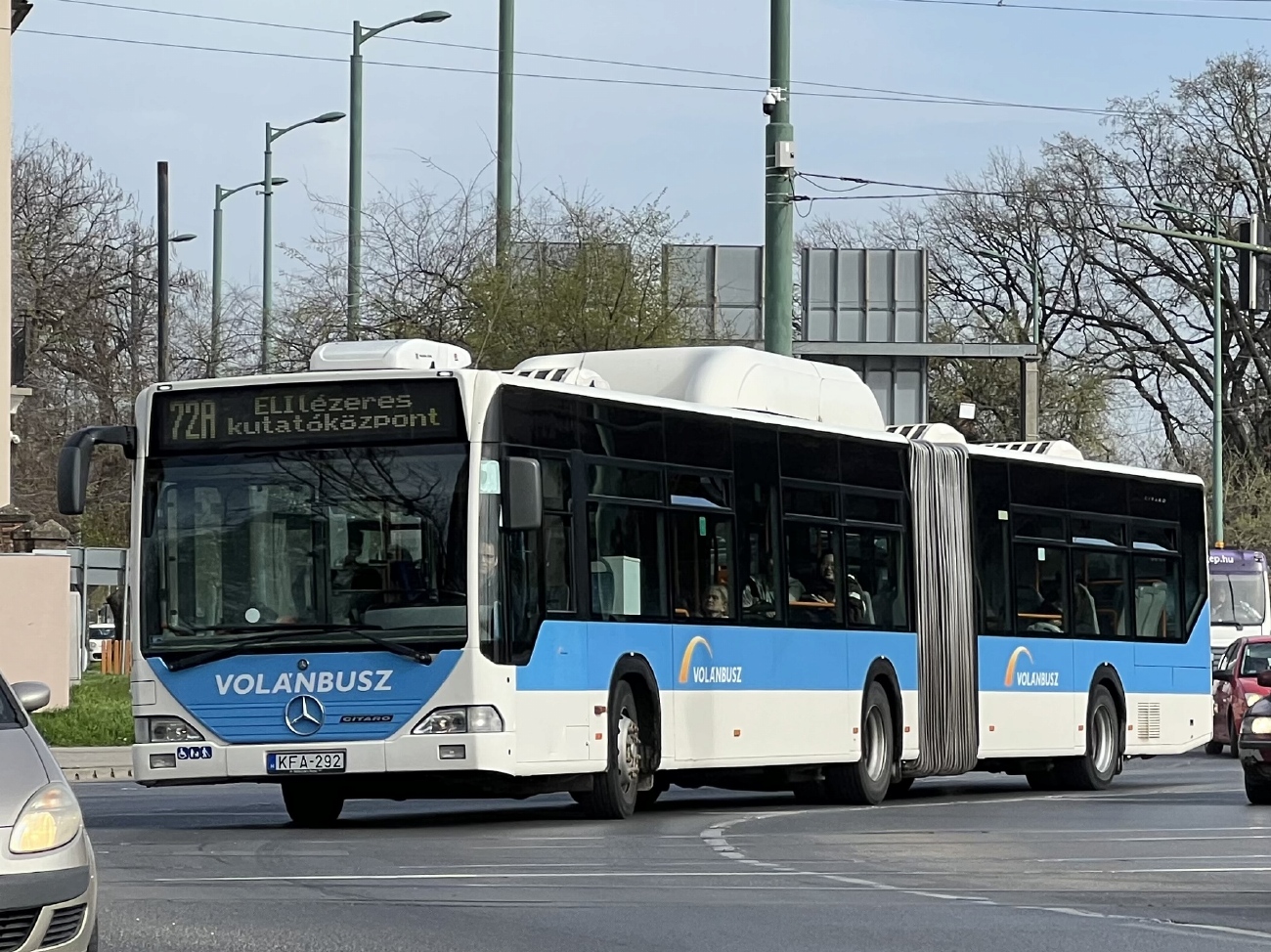Hungary, Mercedes-Benz O530G Citaro G CNG # KFA-292