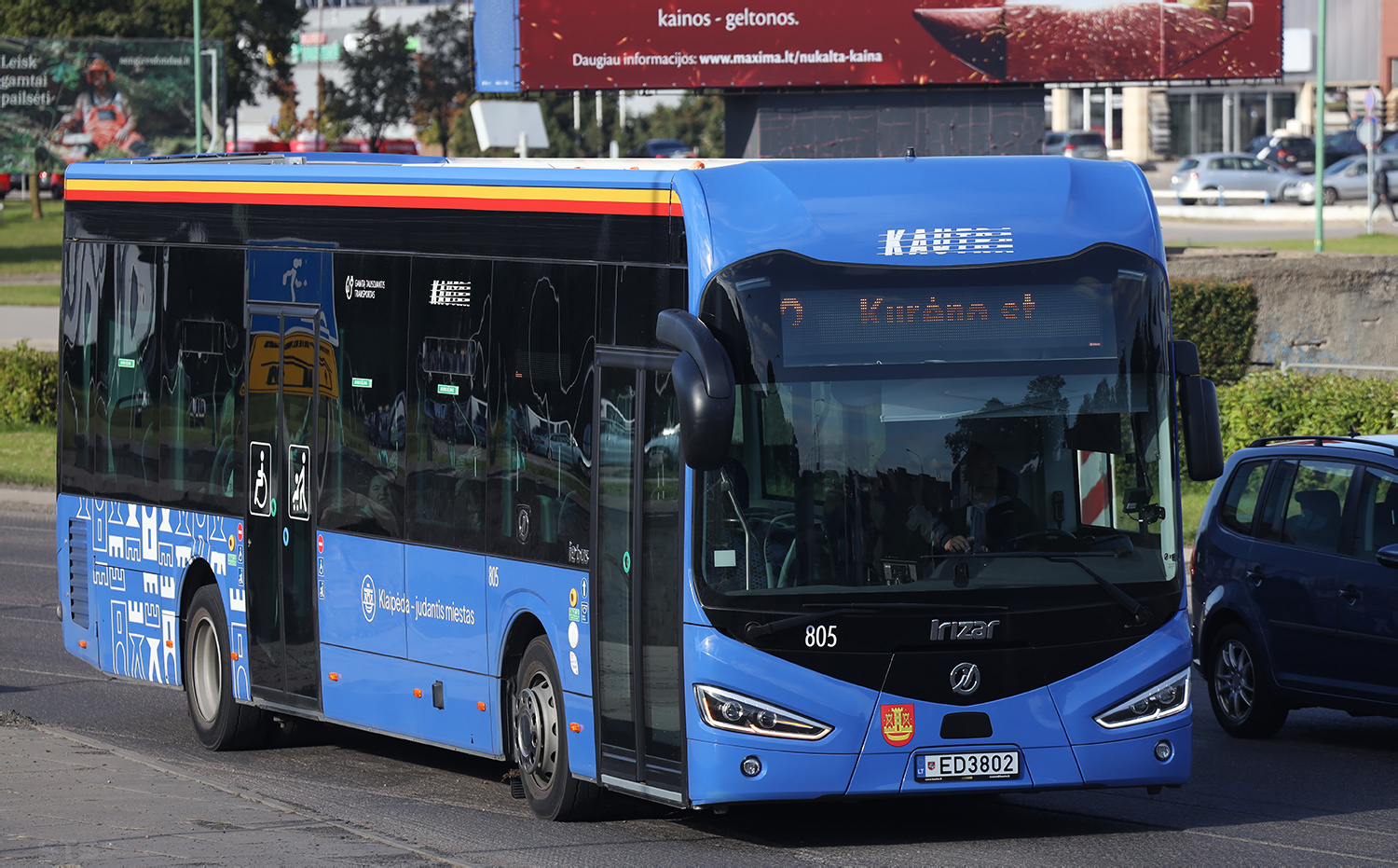 Литва, Irizar ie bus 12m № 805