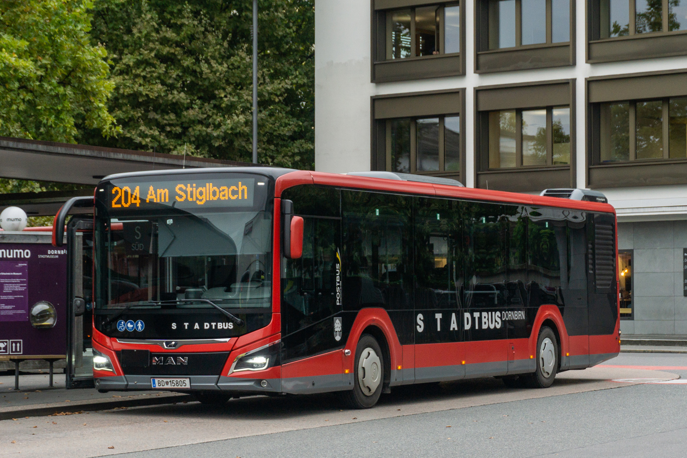 Австрия, MAN 12C Lion's City 12 NL360 EfficientHybrid № BD 15805