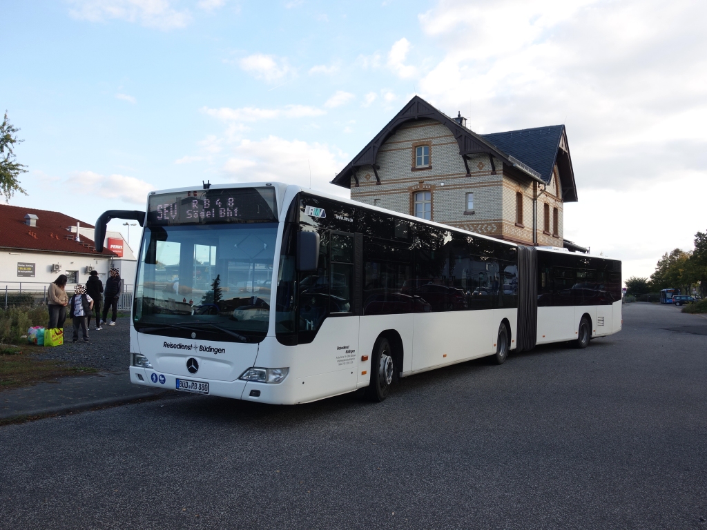 Гессен, Mercedes-Benz O530G Citaro facelift G № BÜD-RB 880 Гессен, Mercedes-Benz O530G Citaro facelift G № BÜD-RB 880