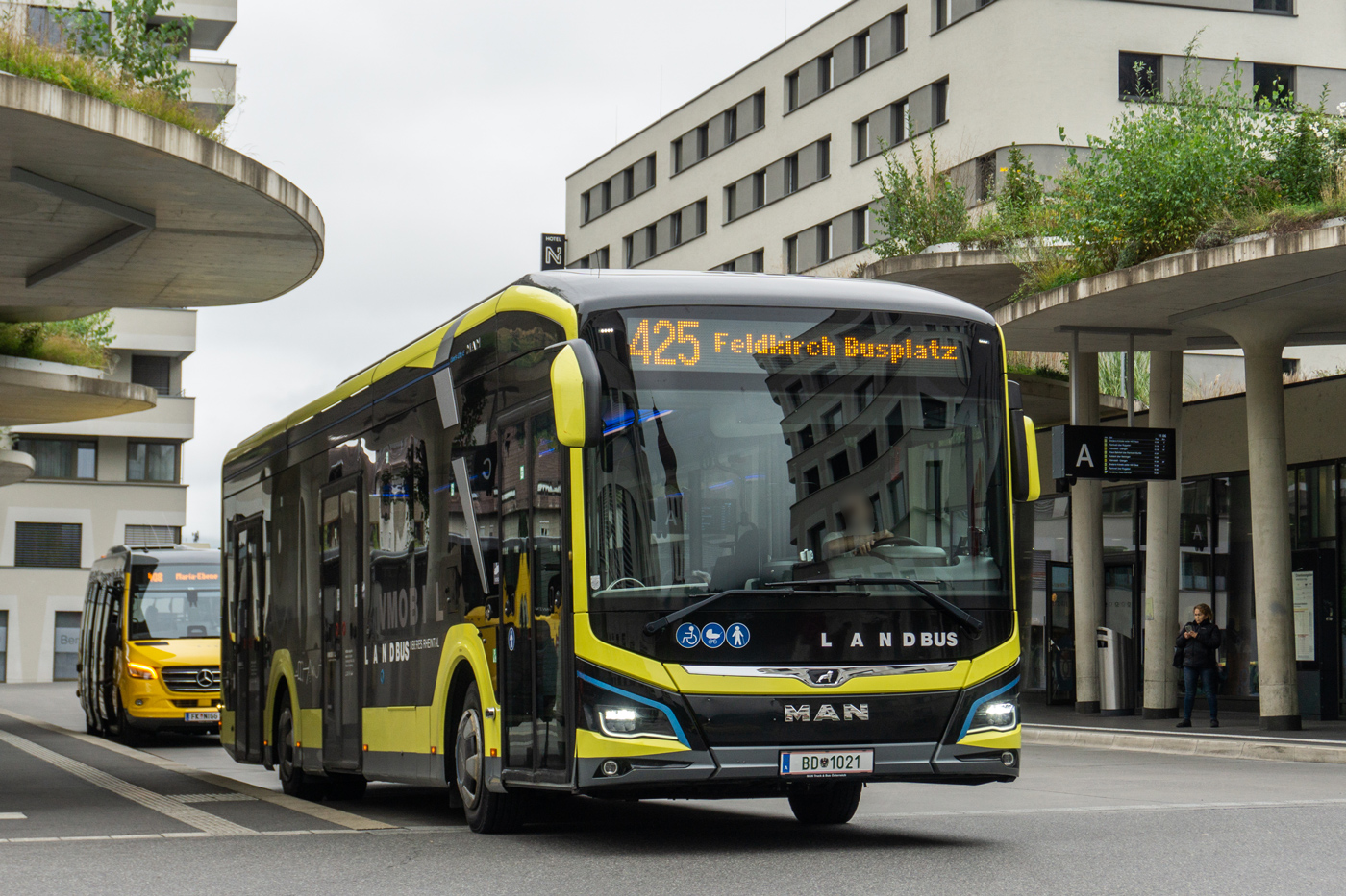 Австрия, MAN 12C Lion's City 12 E NL326 № BD 1021