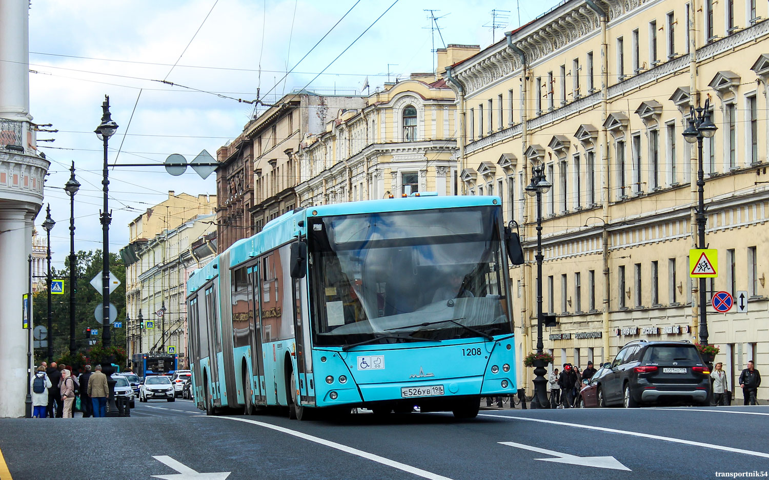 Санкт-Петербург, МАЗ-216.066 № 1208