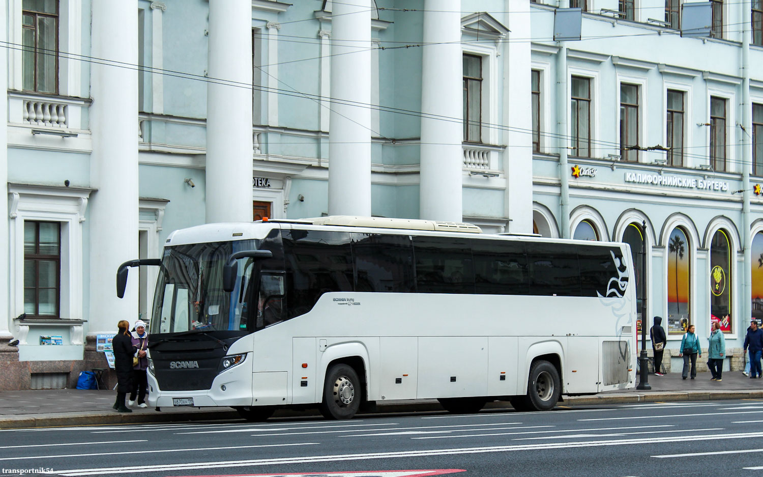 Санкт-Петербург, Scania Touring HD 12.0 № В 670 АН 198