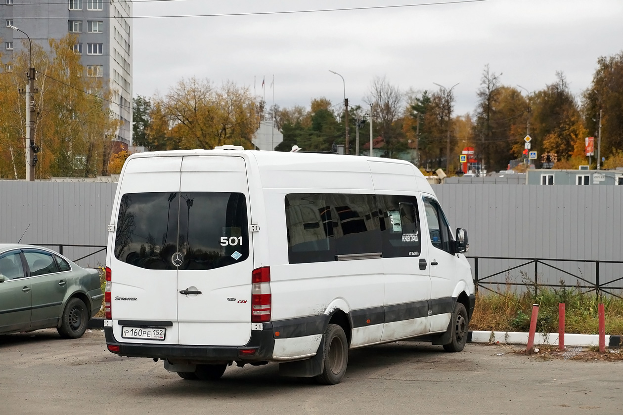 Нижегородская область, Луидор-22360C (MB Sprinter) № Р 160 РЕ 152