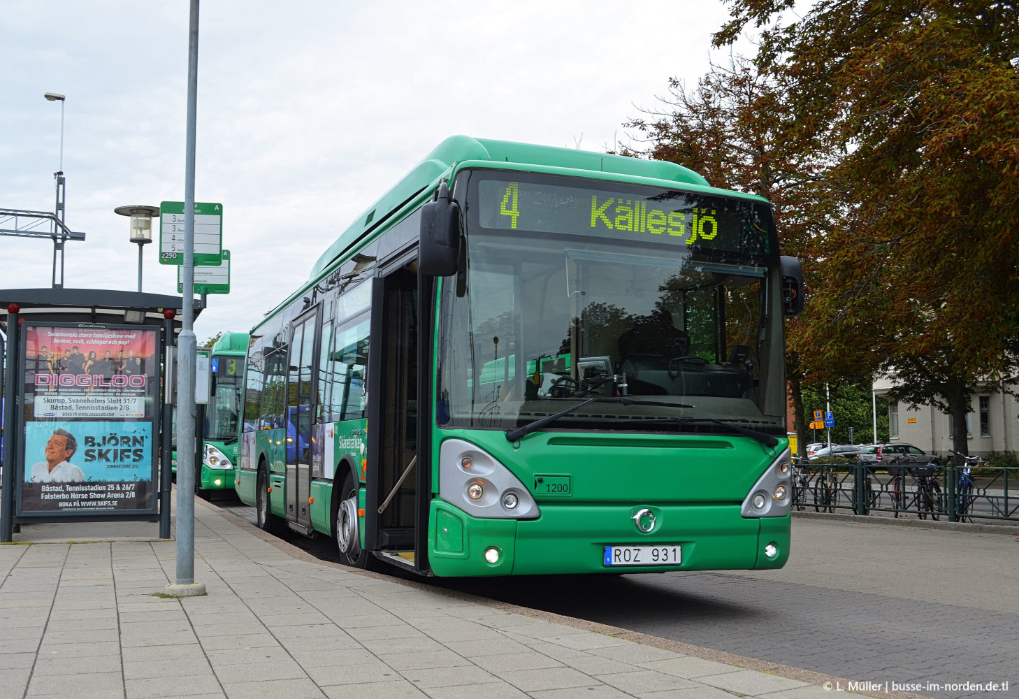 Швеция, Irisbus Citelis 10.5M CNG № 1200