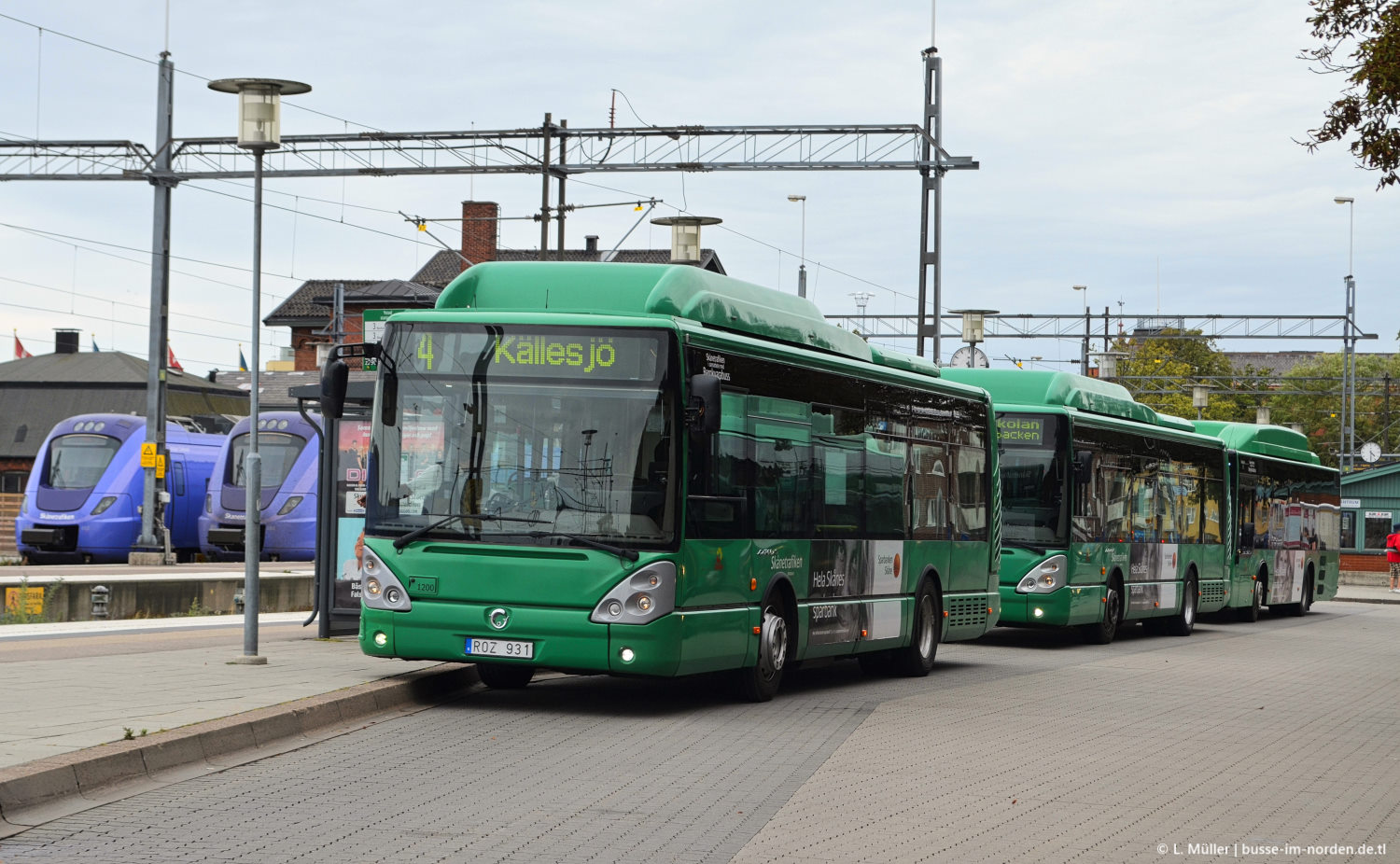 Швеция, Irisbus Citelis 10.5M CNG № 1200