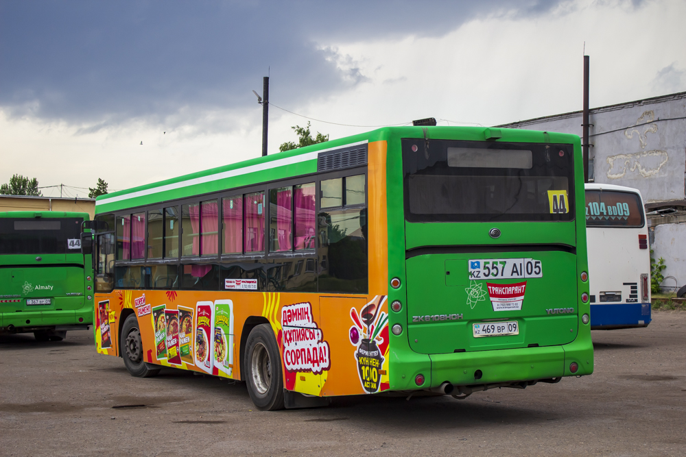 Карагандинская область, Yutong ZK6108HGH № 647 BP 09; Карагандинская область, Van Hool T8 Alizée 310 № 104 BD 09