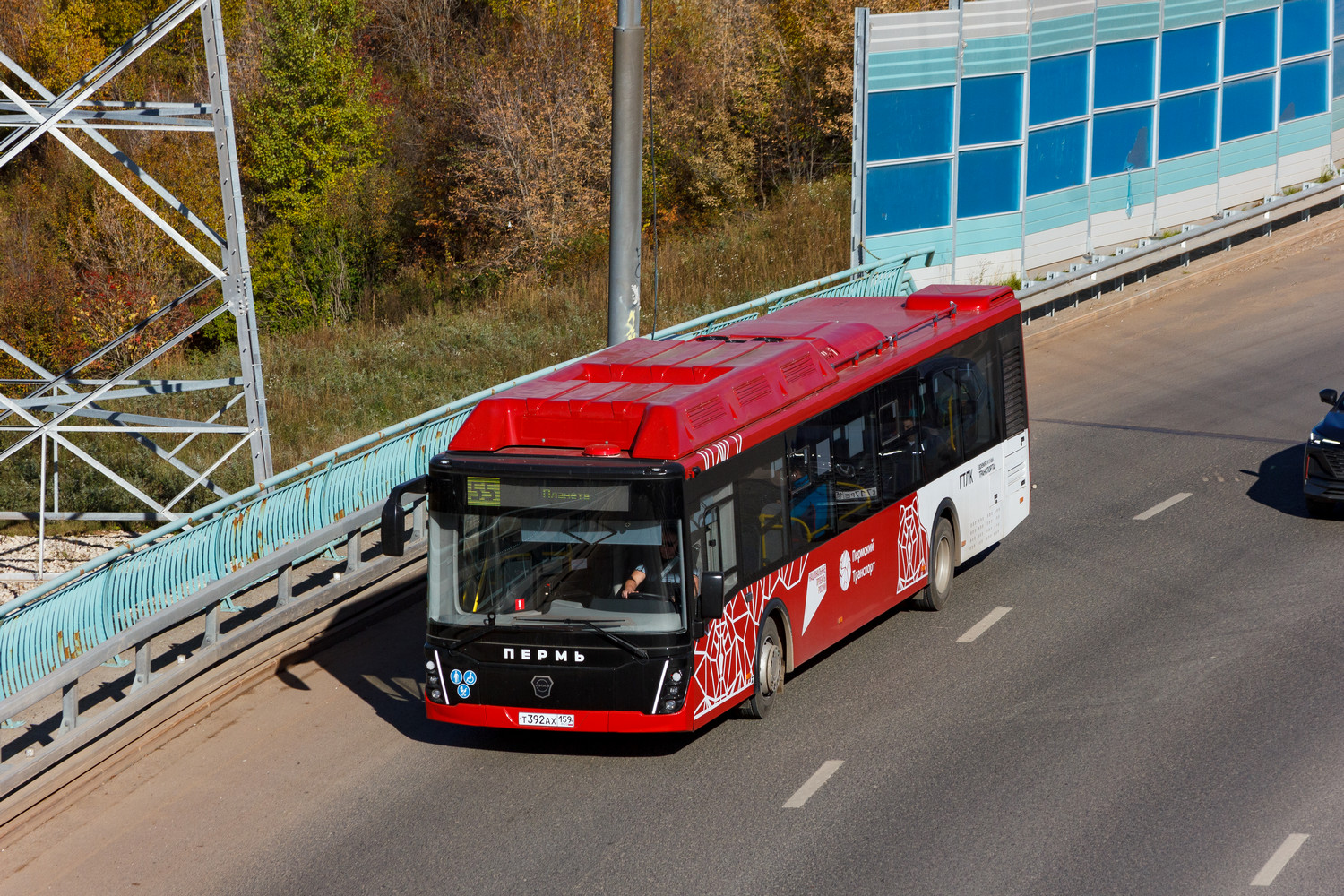 Пермский край, ЛиАЗ-5292.67 (CNG) № Т 392 АХ 159