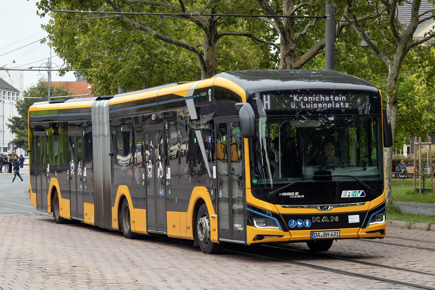 Hessen, MAN 18C Lion's City 18 E NG544 Nr. 431