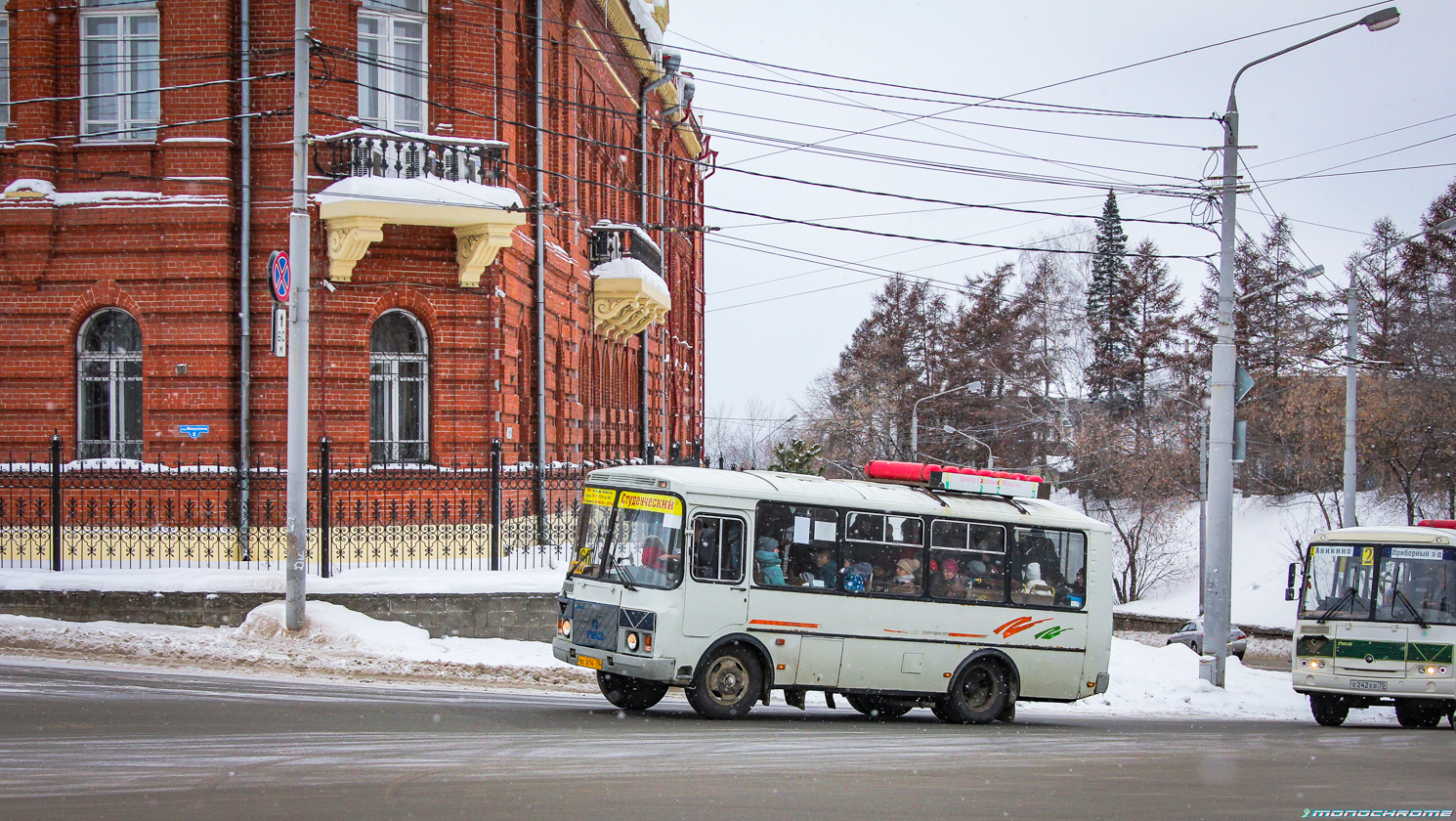 Томская область, ПАЗ-32054 № ВС 614 70
