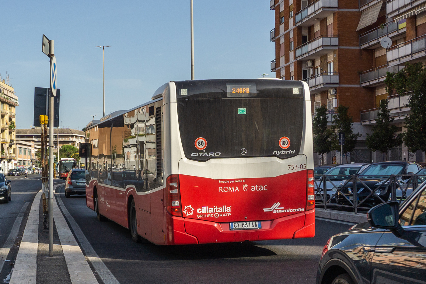 Италия, Mercedes-Benz Citaro C2 hybrid № 753-05
