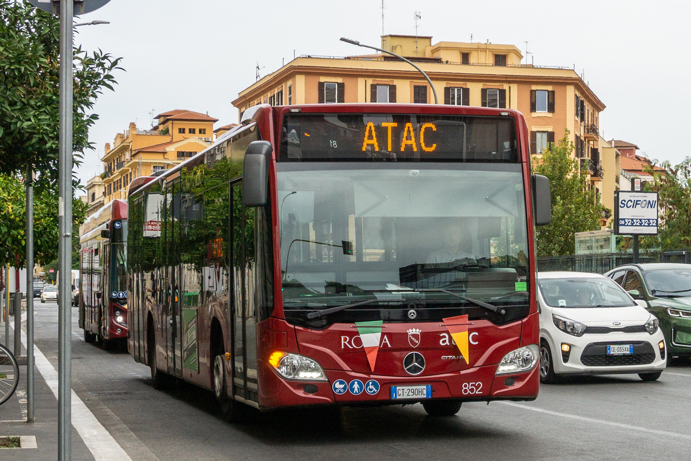 Италия, Mercedes-Benz Citaro C2 hybrid № 852