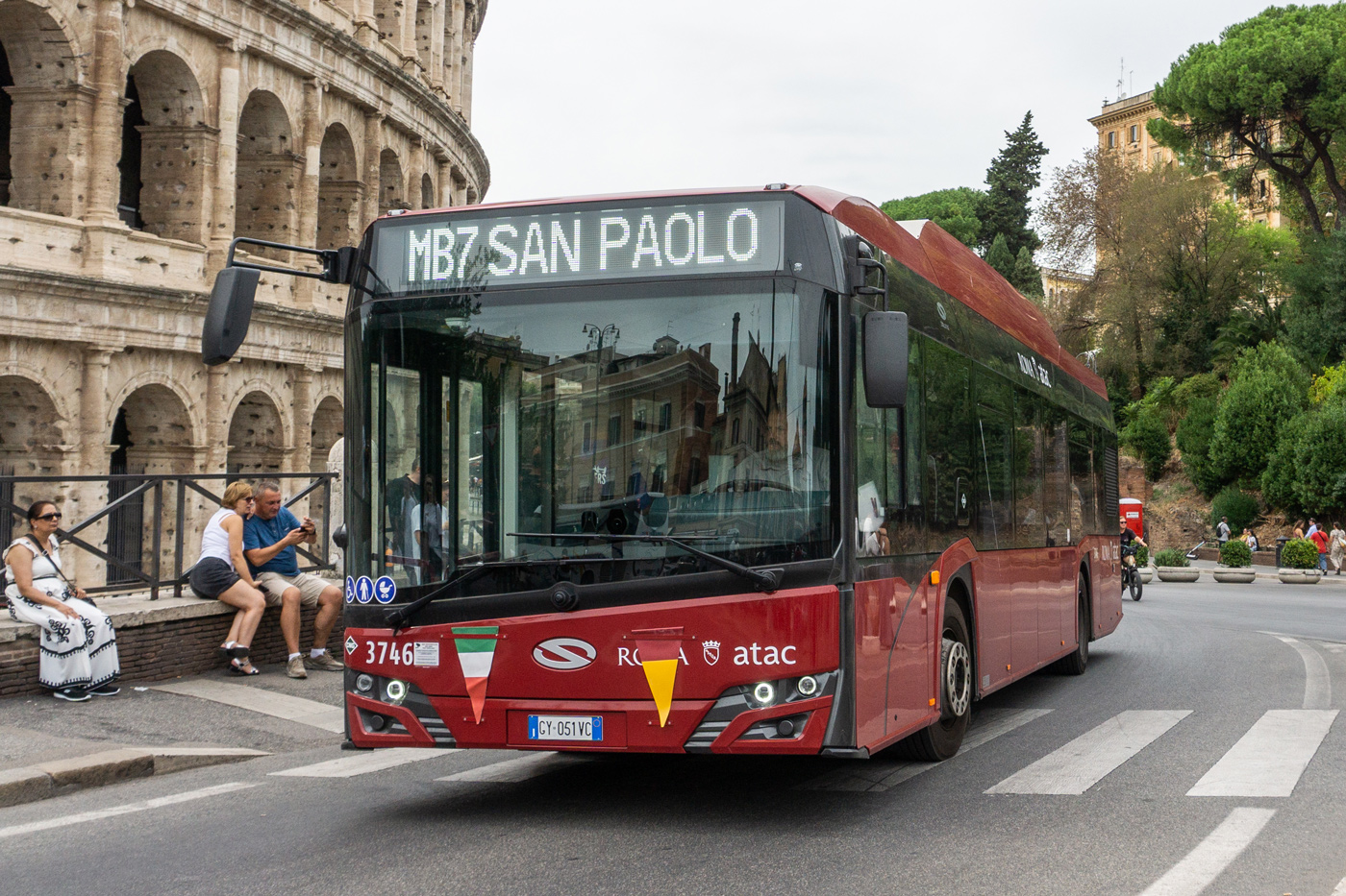 Itálie, Solaris Urbino IV 12 CNG č. 3746