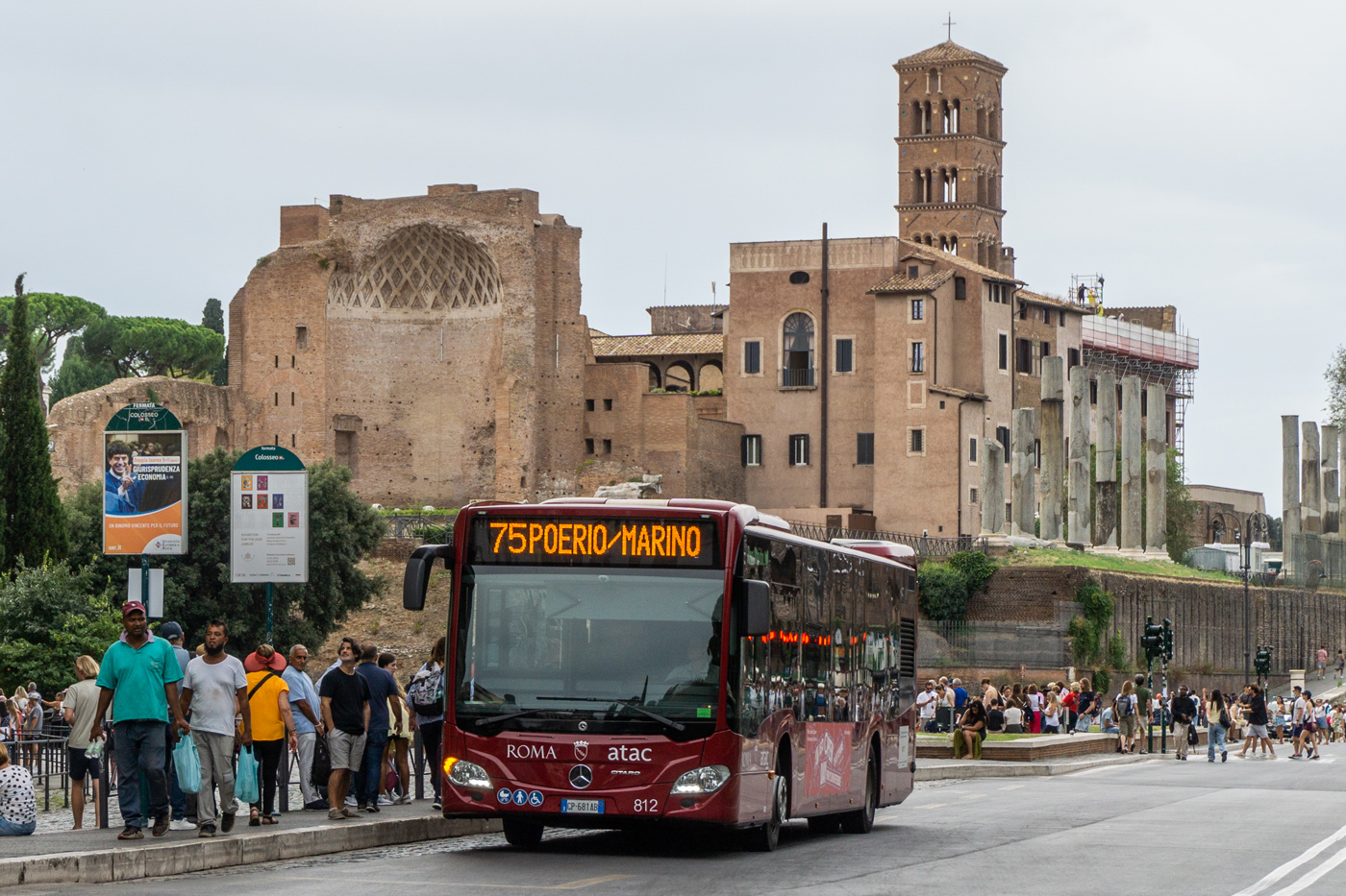 Ιταλία, Mercedes-Benz Citaro C2 hybrid # 812