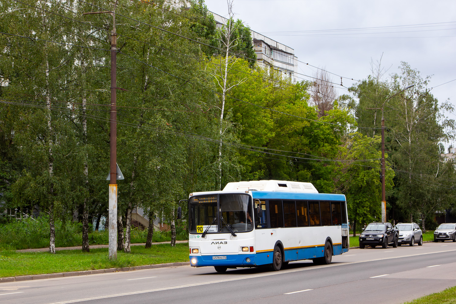 Воронежская область, ЛиАЗ-5293.70 № 02076