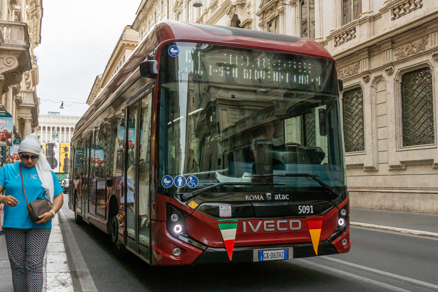 Италия, IVECO E-Way 12M № 5091