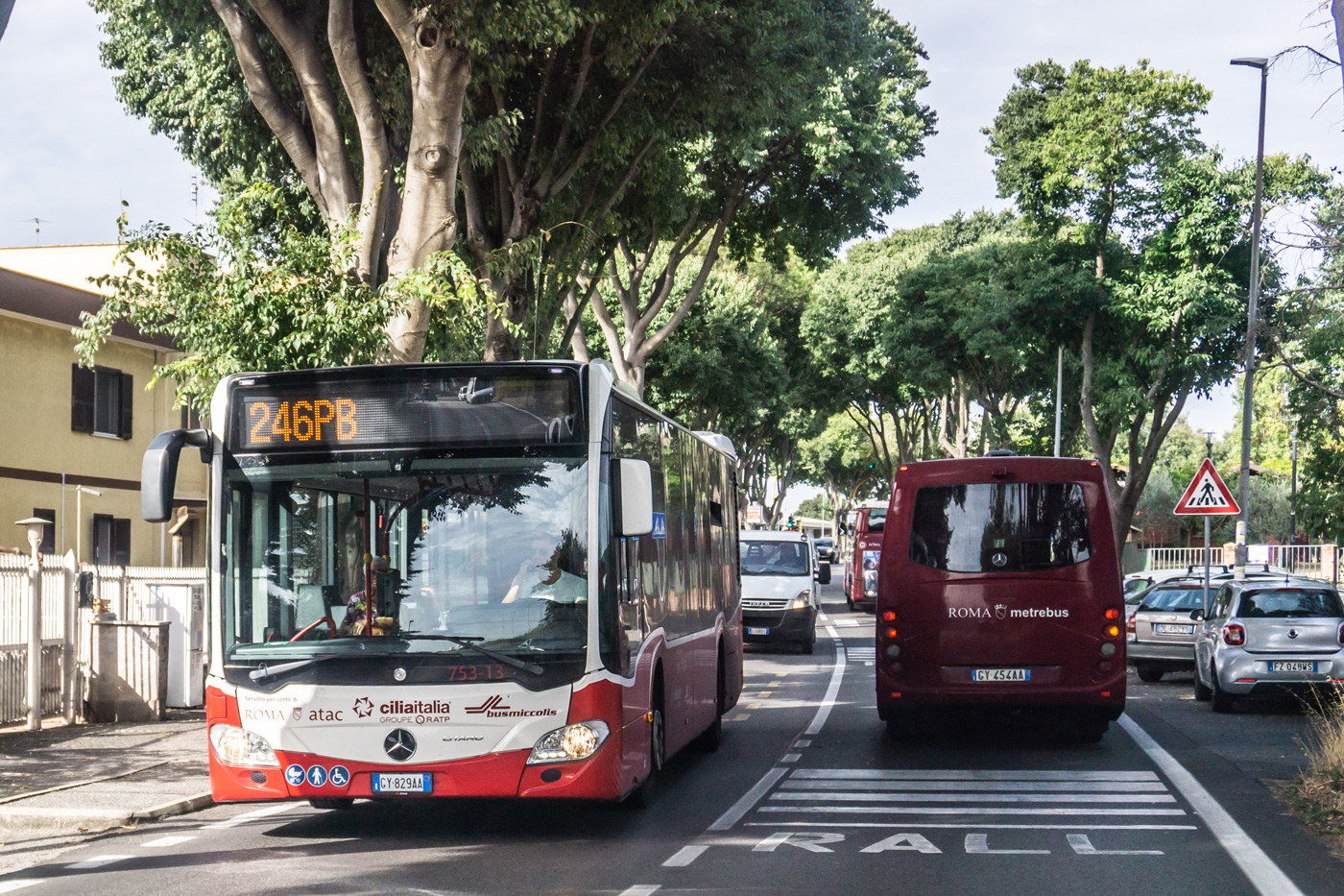 Италия, Mercedes-Benz Citaro C2 hybrid № 753-13; Италия, Automet Cityliner № M454
