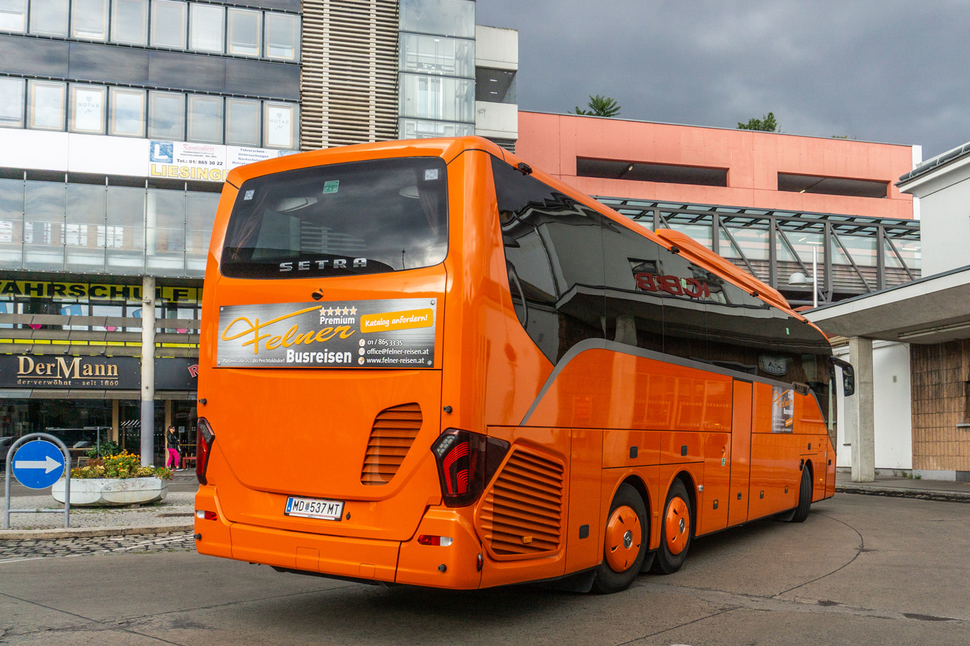 Австрия, Setra S516HD facelift № MD 537 MT Австрия, Setra S516HD facelift № MD 537 MT