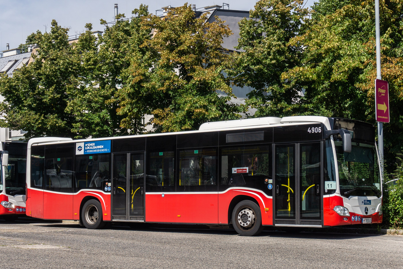 Австрия, Mercedes-Benz Citaro C2 № 4906