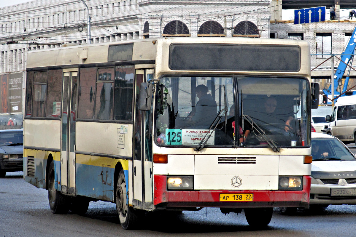Алтайский край, Mercedes-Benz O405 № АР 138 22