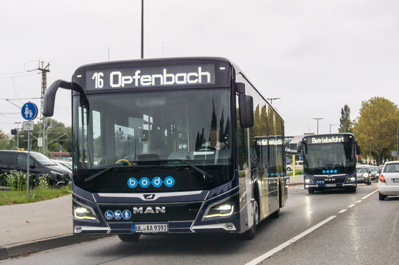 Баден-Вюртемберг, MAN 12C Lion's City 12 NL360 EfficientHybrid № UL-AA 9392