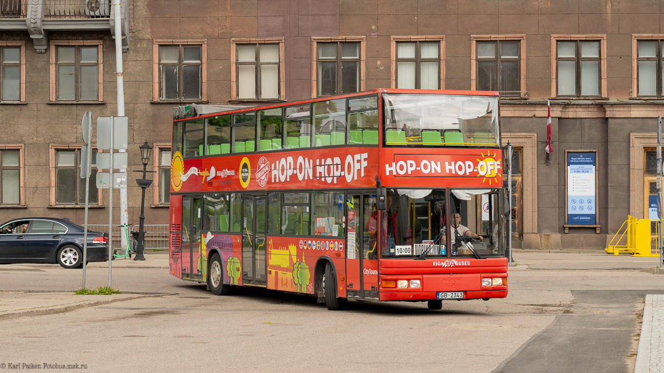 Латвия, MAN A14 ND202 (ABB Henschel) № GB-2343