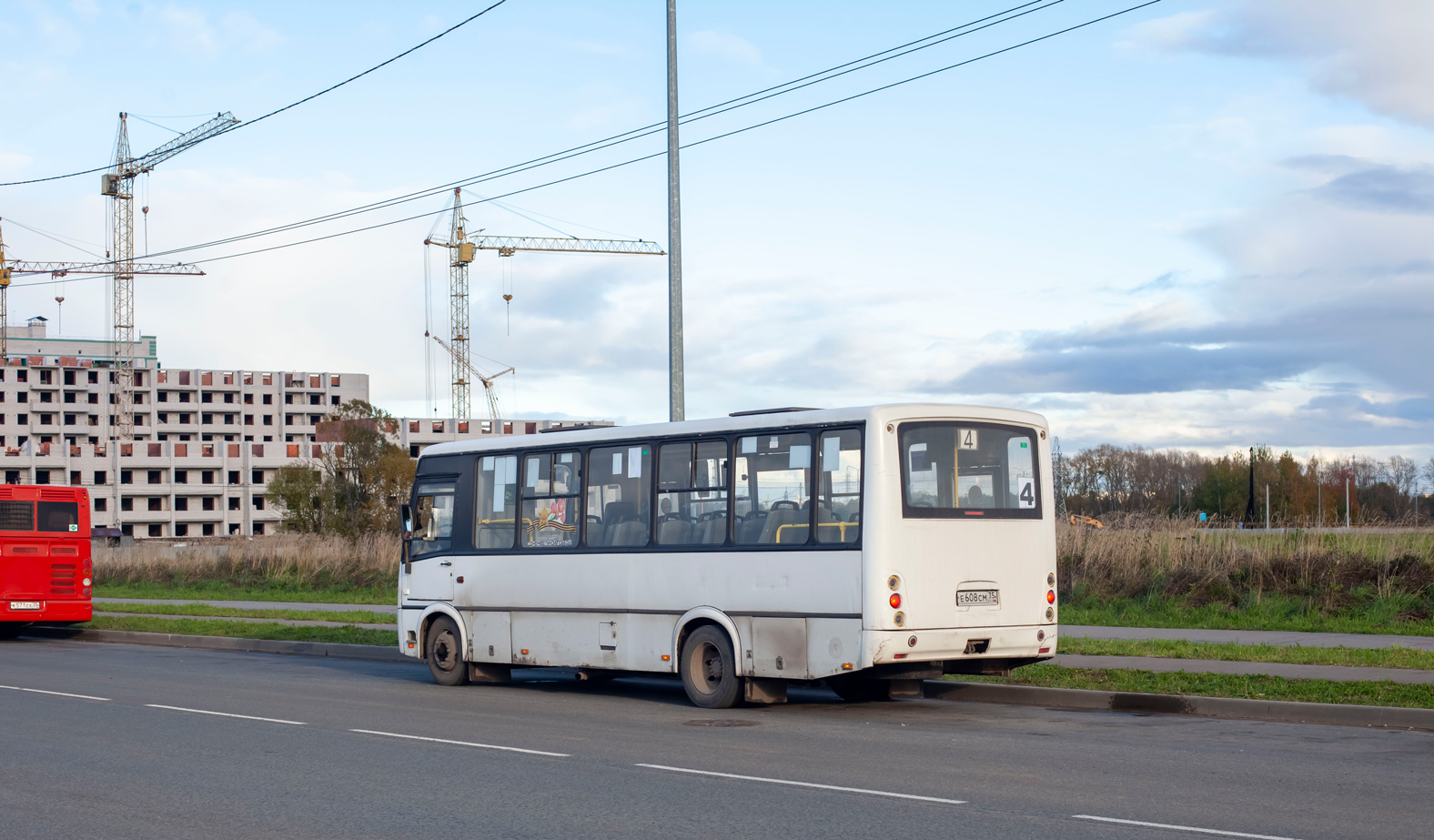 Вологодская область, ПАЗ-320412-05 "Вектор" № Е 608 СМ 35