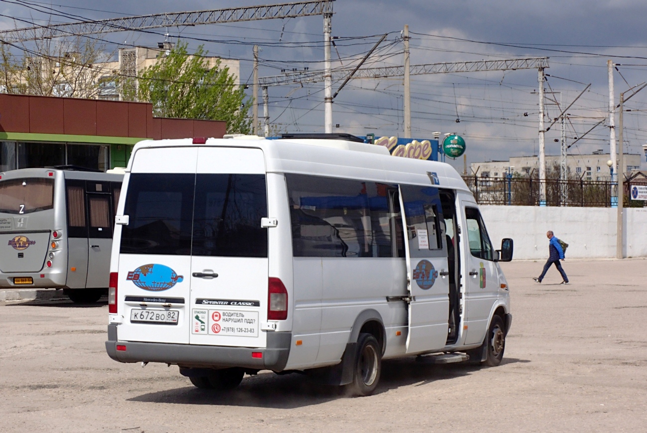 Republic of Crimea, Luidor-223237 (MB Sprinter Classic) Nr. К 672 ВО 82