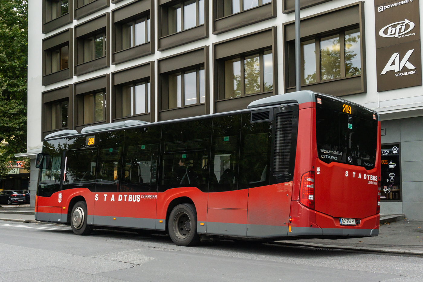 Австрия, Mercedes-Benz Citaro C2 K hybrid № DO 852 FY
