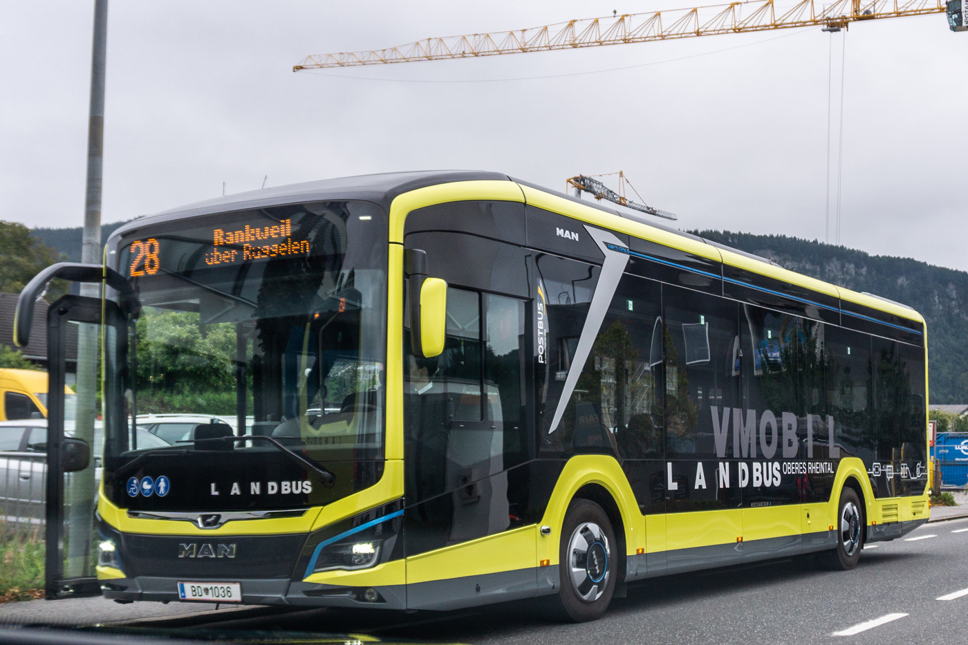 Австрия, MAN 12C Lion's City 12 E NL326 № BD 1036