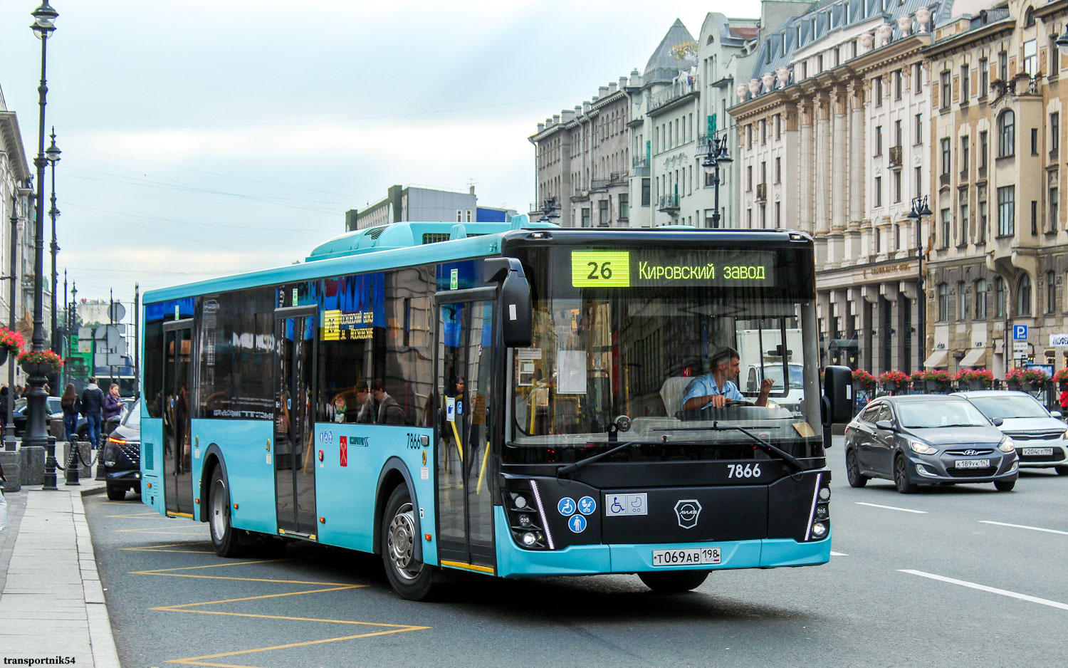 Санкт-Петербург, ЛиАЗ-5292.65 № 7866