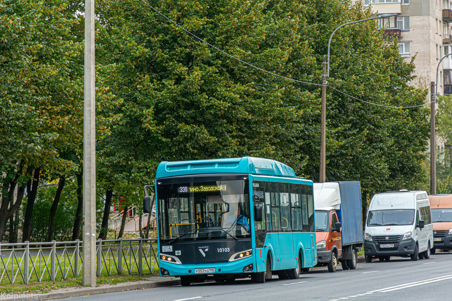 Санкт-Петербург, Volgabus-4298.G4 (CNG) № 10103