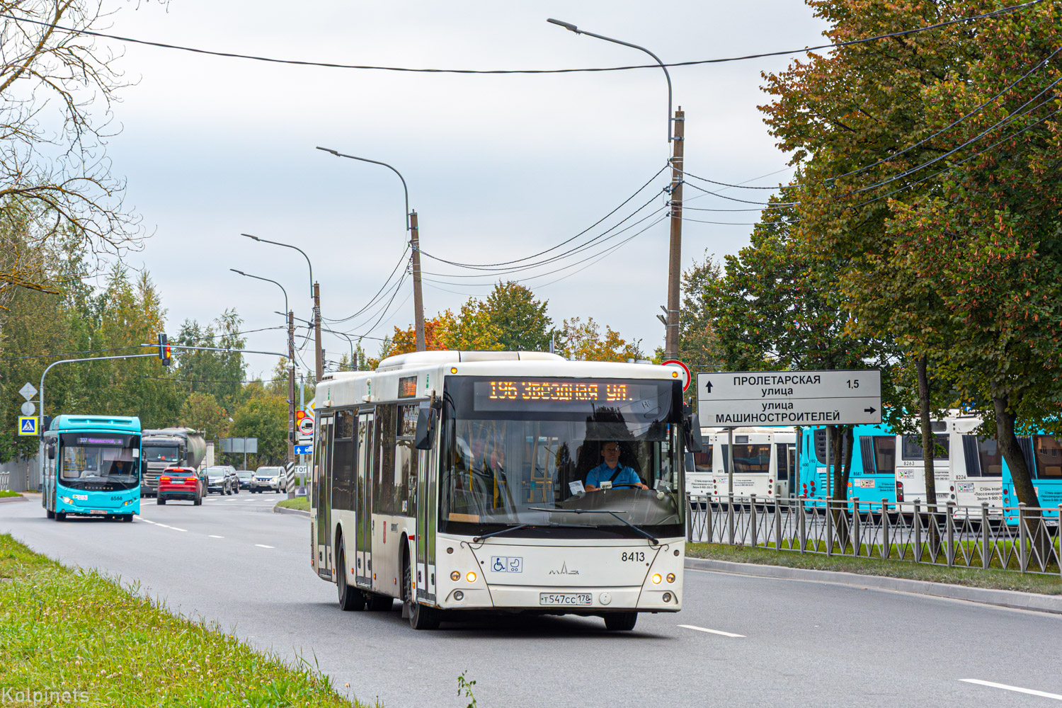 Санкт-Петербург, МАЗ-203.085 № 8413