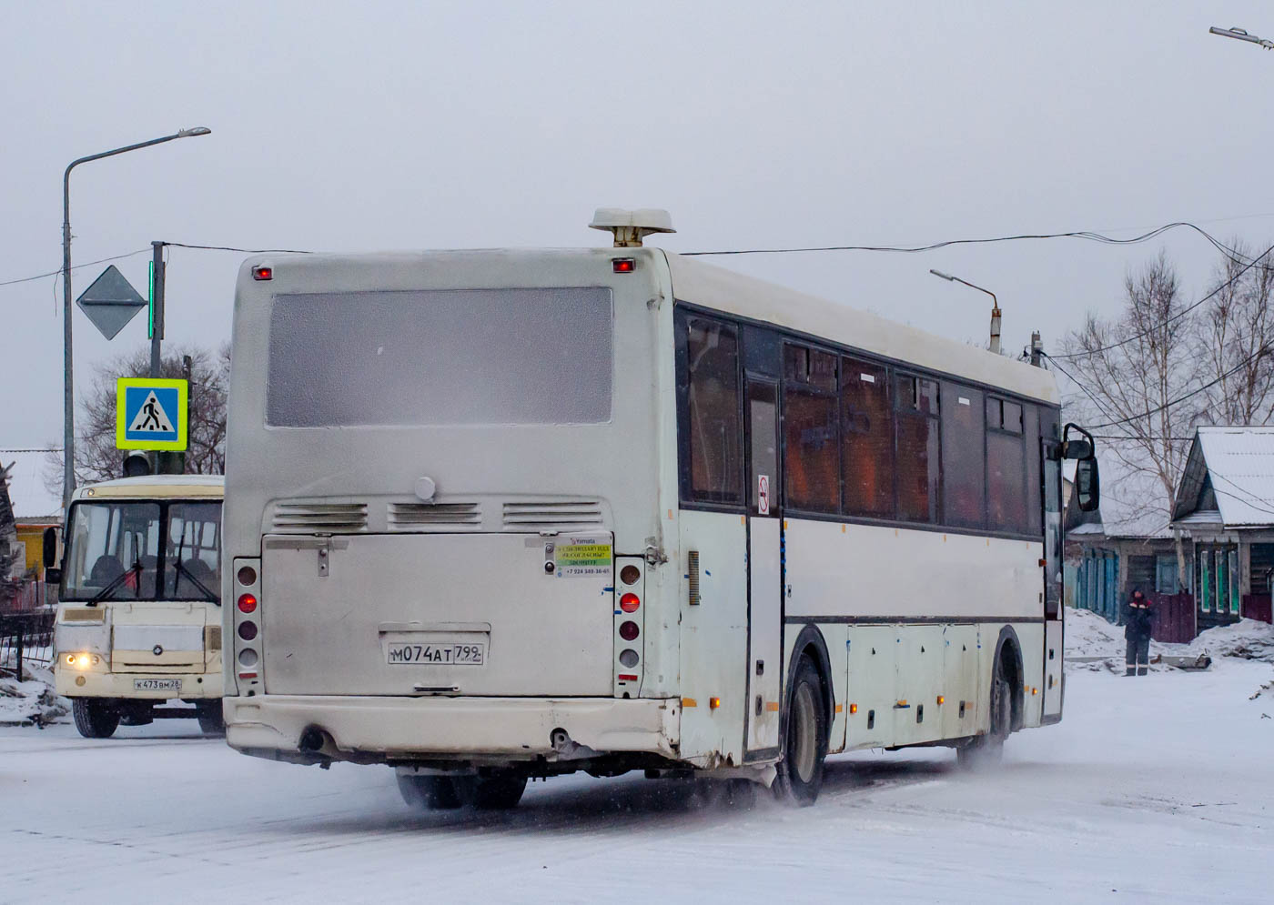Москва, ЛиАЗ-5256.58 № М 074 АТ 799