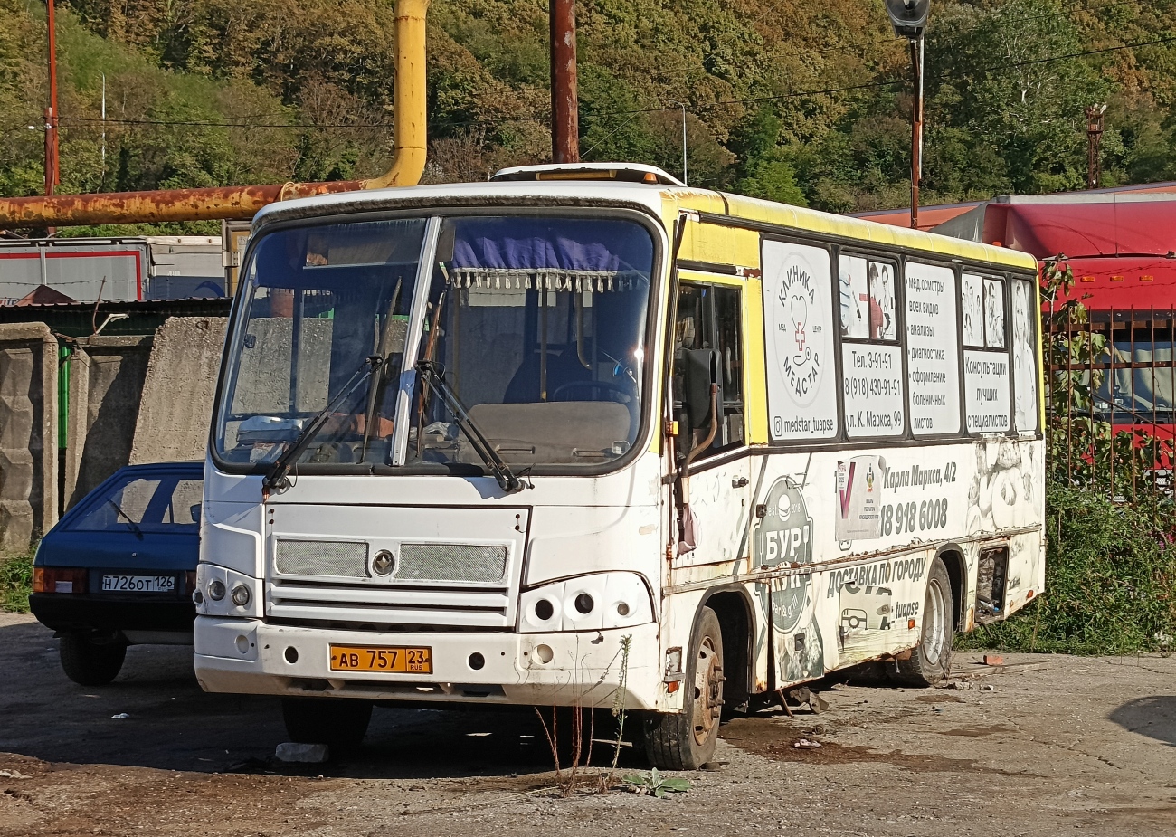 Краснодарский край, ПАЗ-320402-03 № АВ 757 23