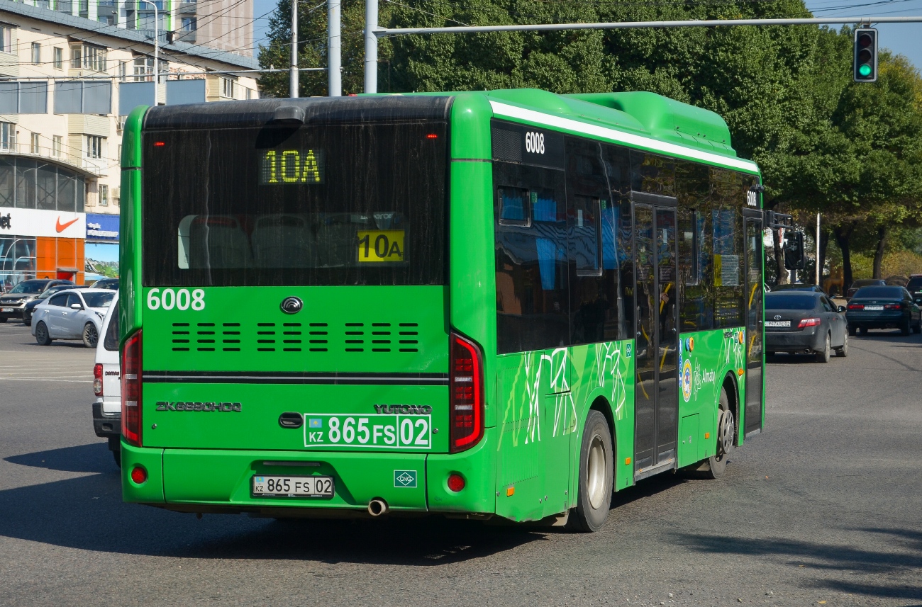 Алматы, Yutong ZK6890HGQ (QazTehna) № 6008