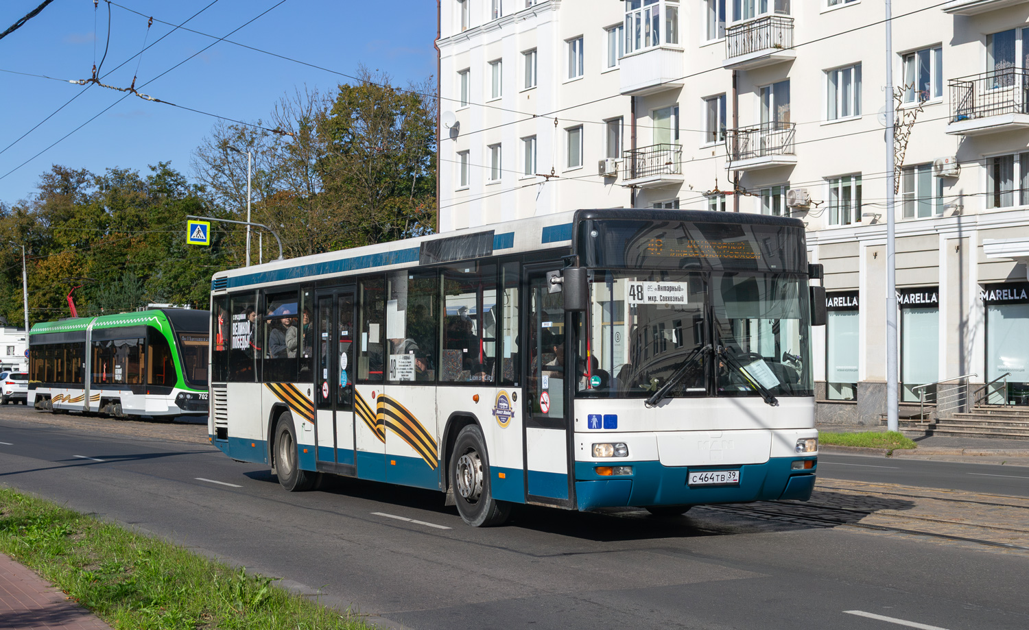 Калининградская область, MAN A78 Lion's City TÜ EL283 № С 464 ТВ 39