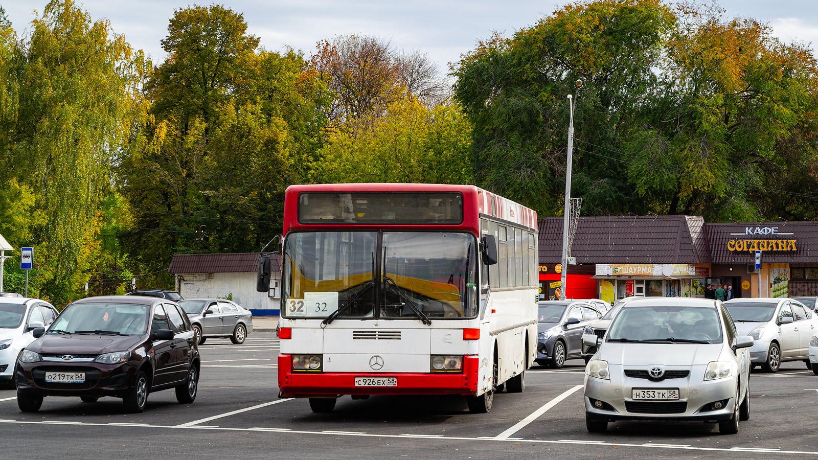 Пензенская область, Mercedes-Benz O405 № С 926 ЕХ 58